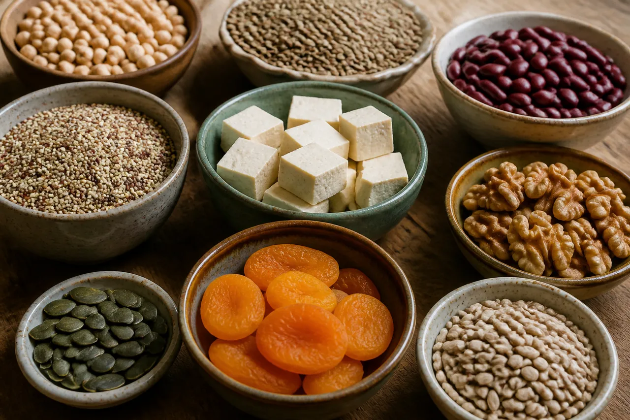 alimente vegetale bogate în fier