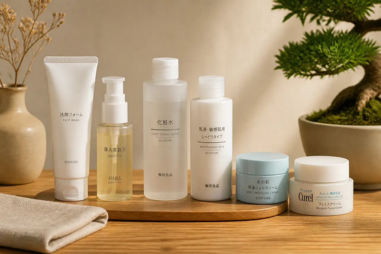 cosmetice japoneze pentru rutină minimalistă