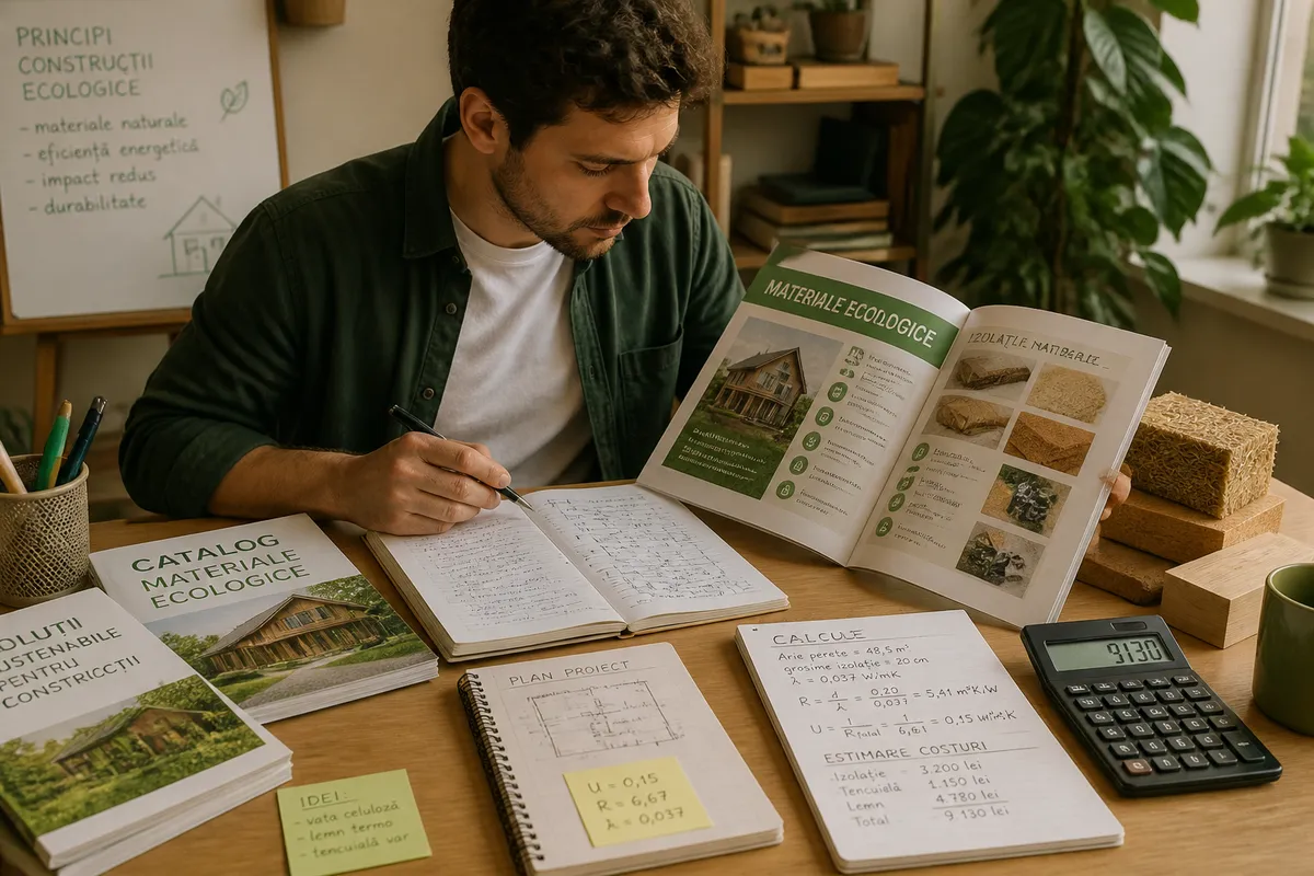 estimare buget renovare ecologică materiale naturale