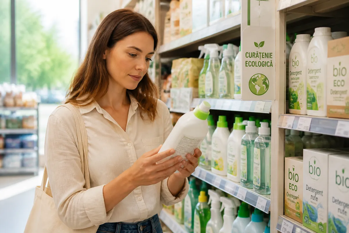mituri produse curățenie ecologice etichete bio