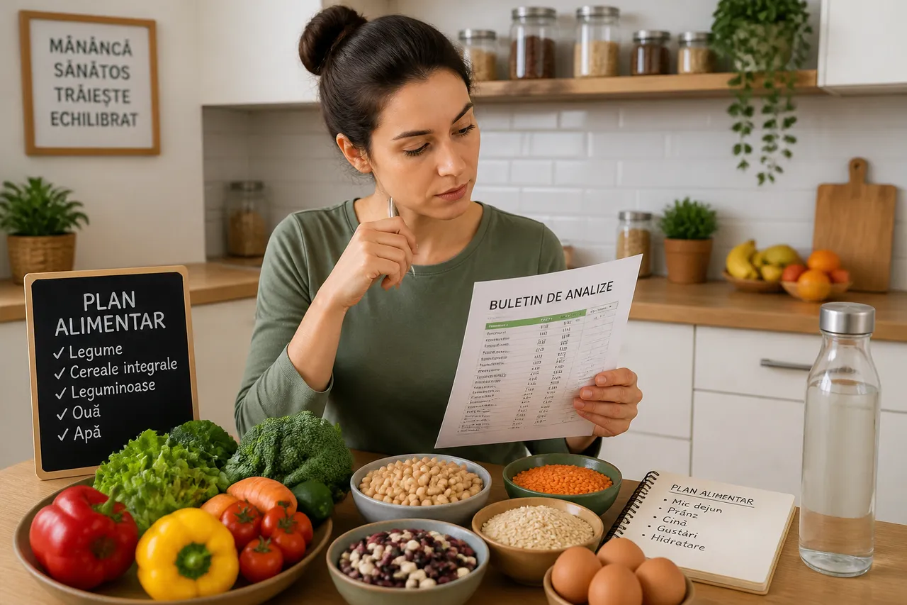 alimentație echilibrată și monitorizarea sănătății