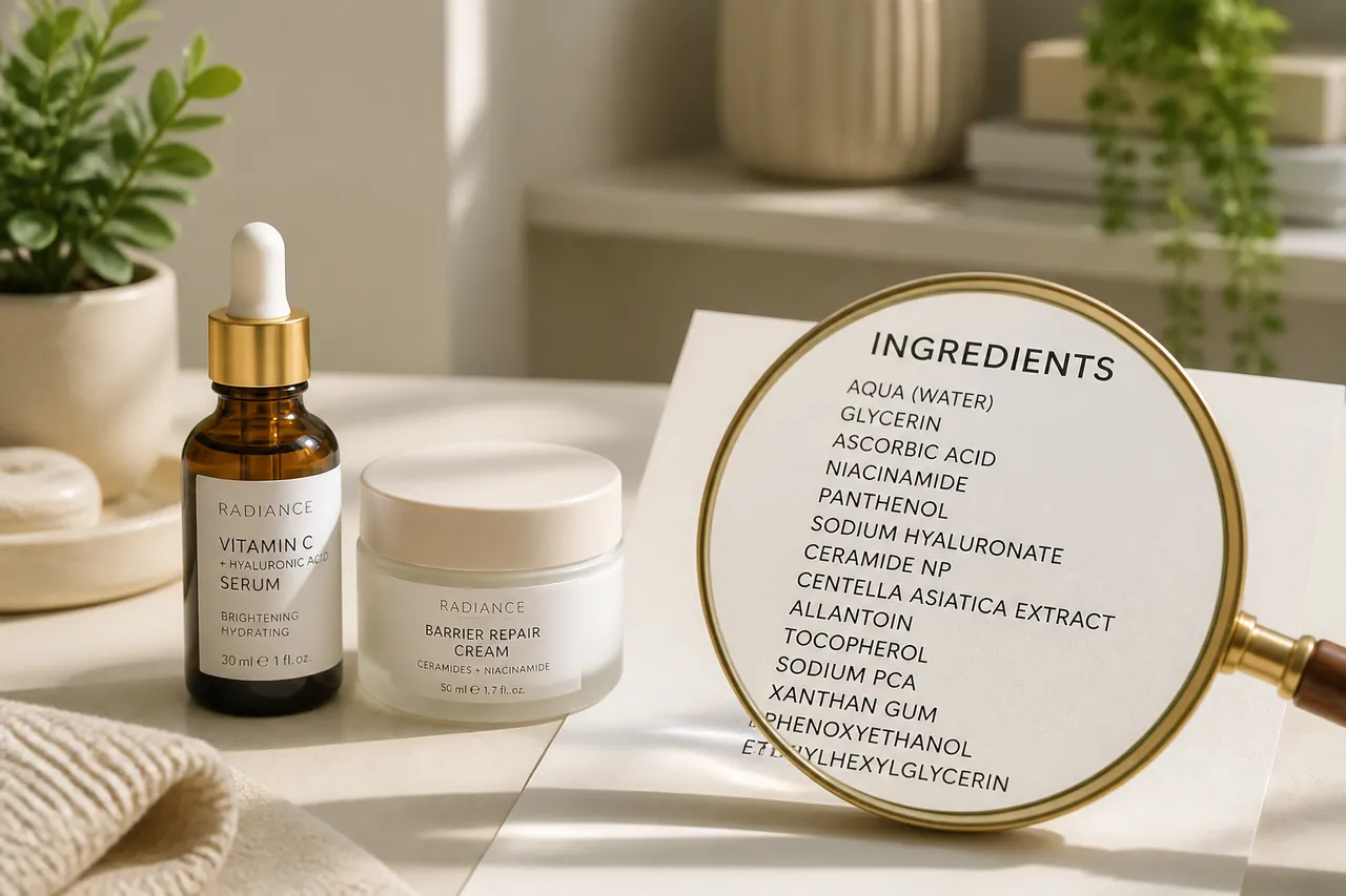 concentrația ingredientelor active din cosmetice