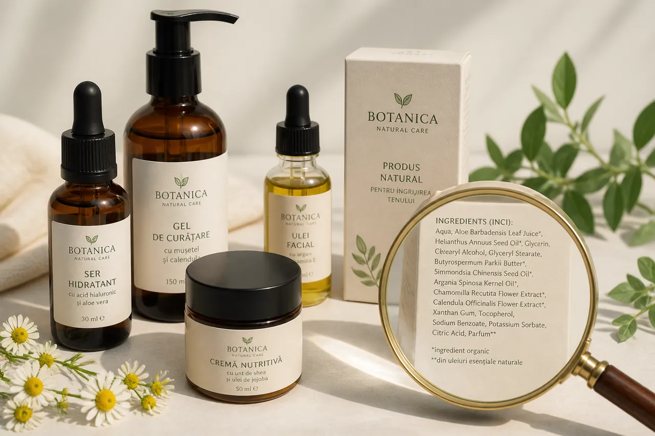 cosmetice vegane și verificarea ingredientelor INCI