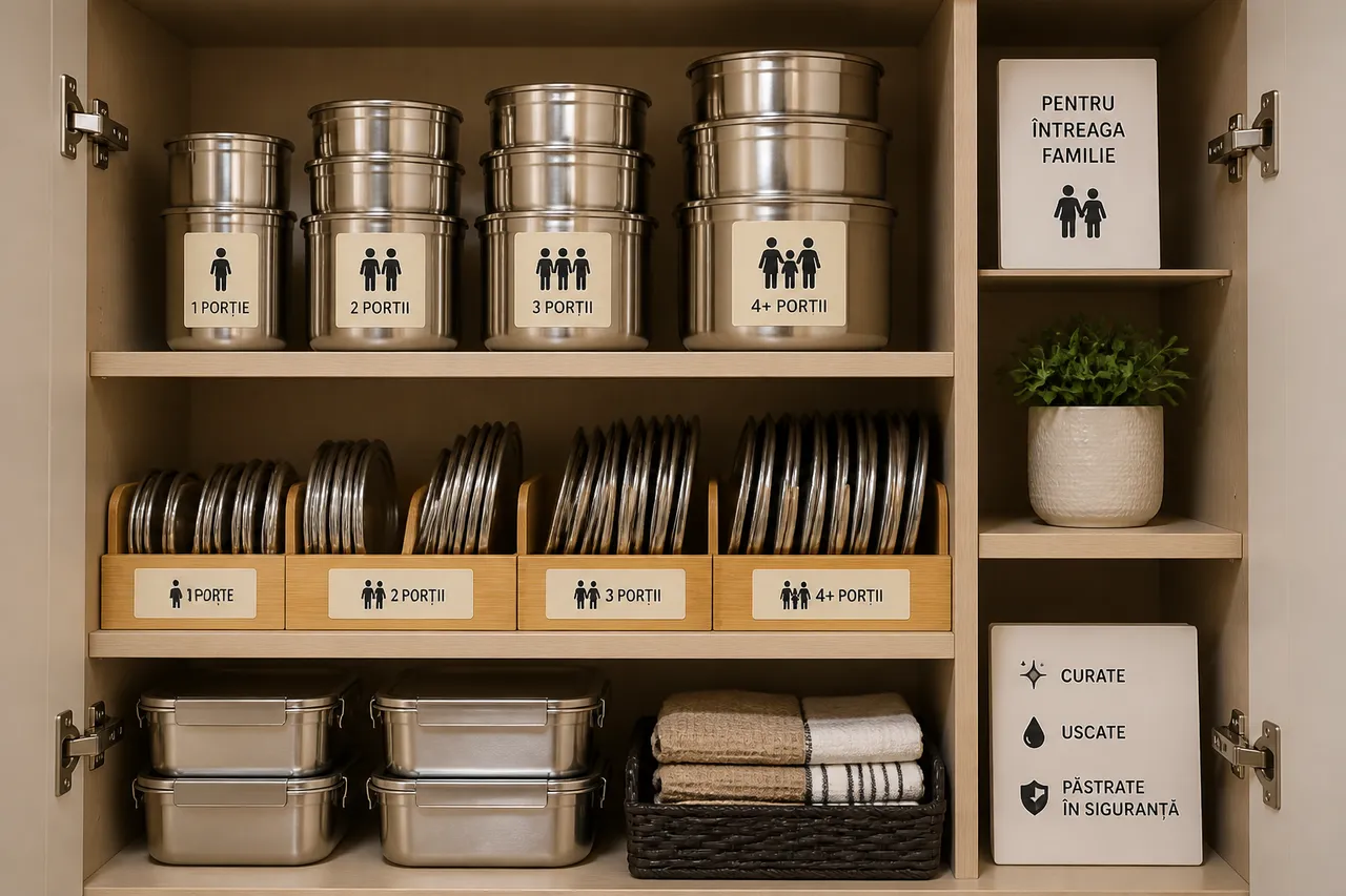 depozitarea și întreținerea recipientelor din inox