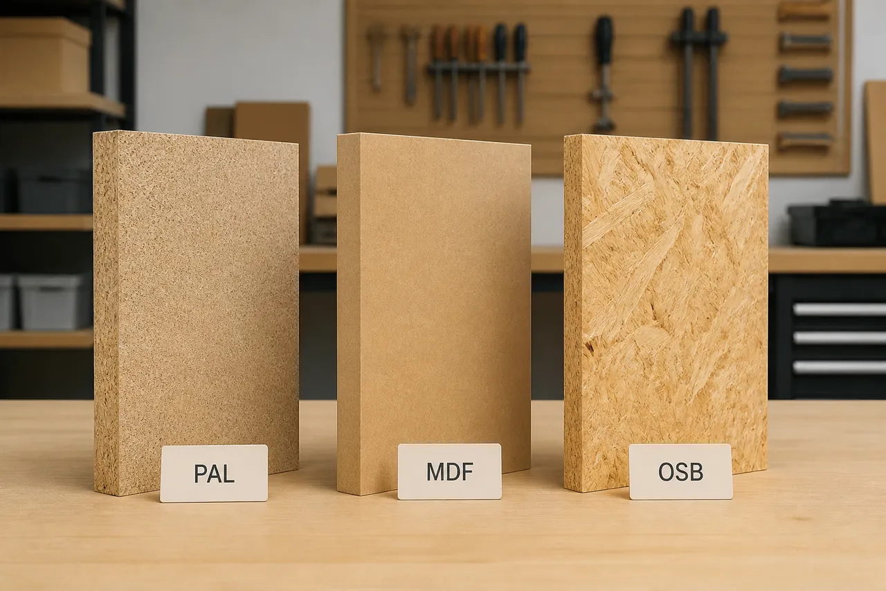 diferențe între PAL MDF și OSB pentru mobilier
