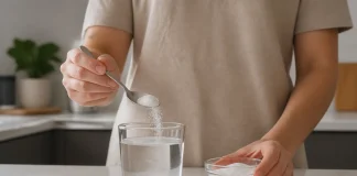 Durerea în gât se poate calma cu gargara cu sare folosită corect