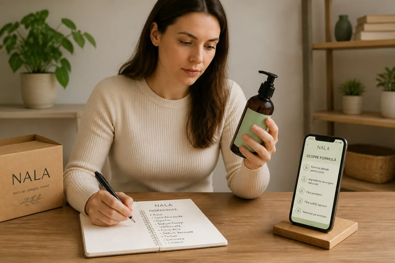 pași pentru verificarea cosmeticelor vegane