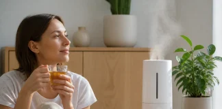 Tusea seacă iritativă se calmează când protejezi gâtul și aerul respirat