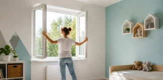Vopsele cu emisii reduse pentru camera copilului și un aer interior mai sănătos