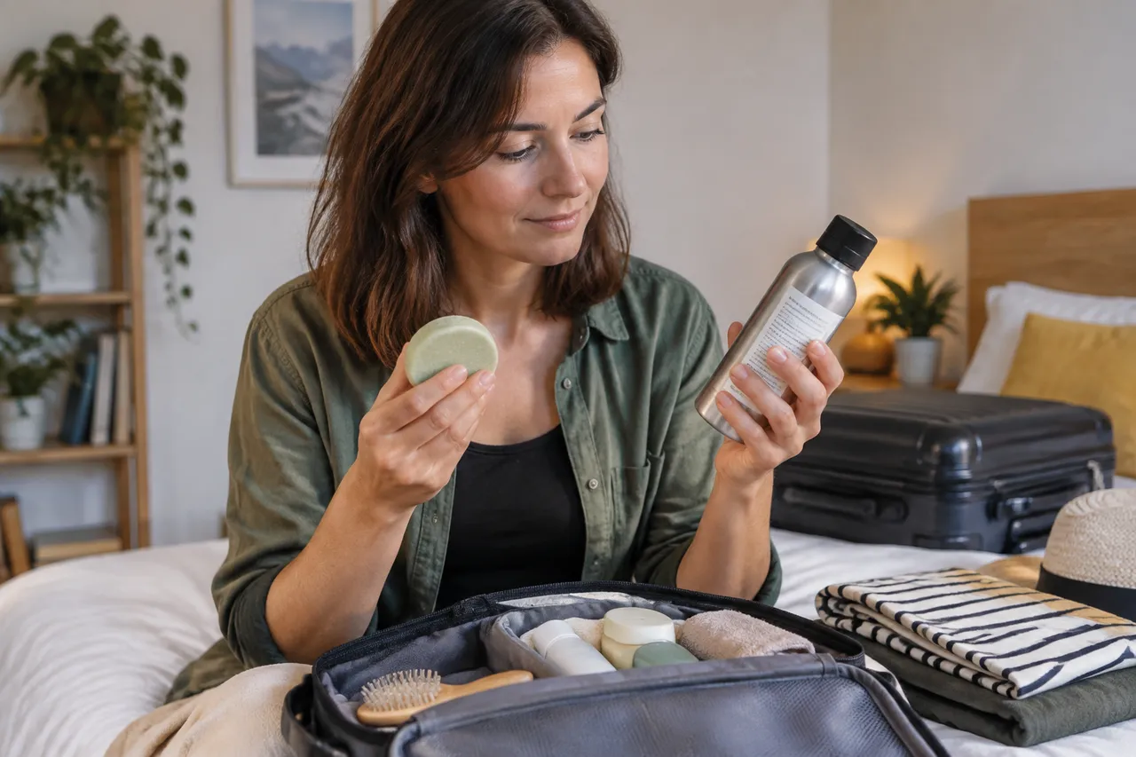 alegerea cosmeticelor pentru călătorie