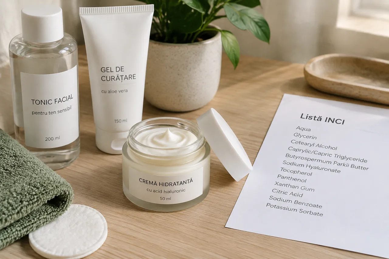 alegerea cosmeticelor pentru piele sensibilă