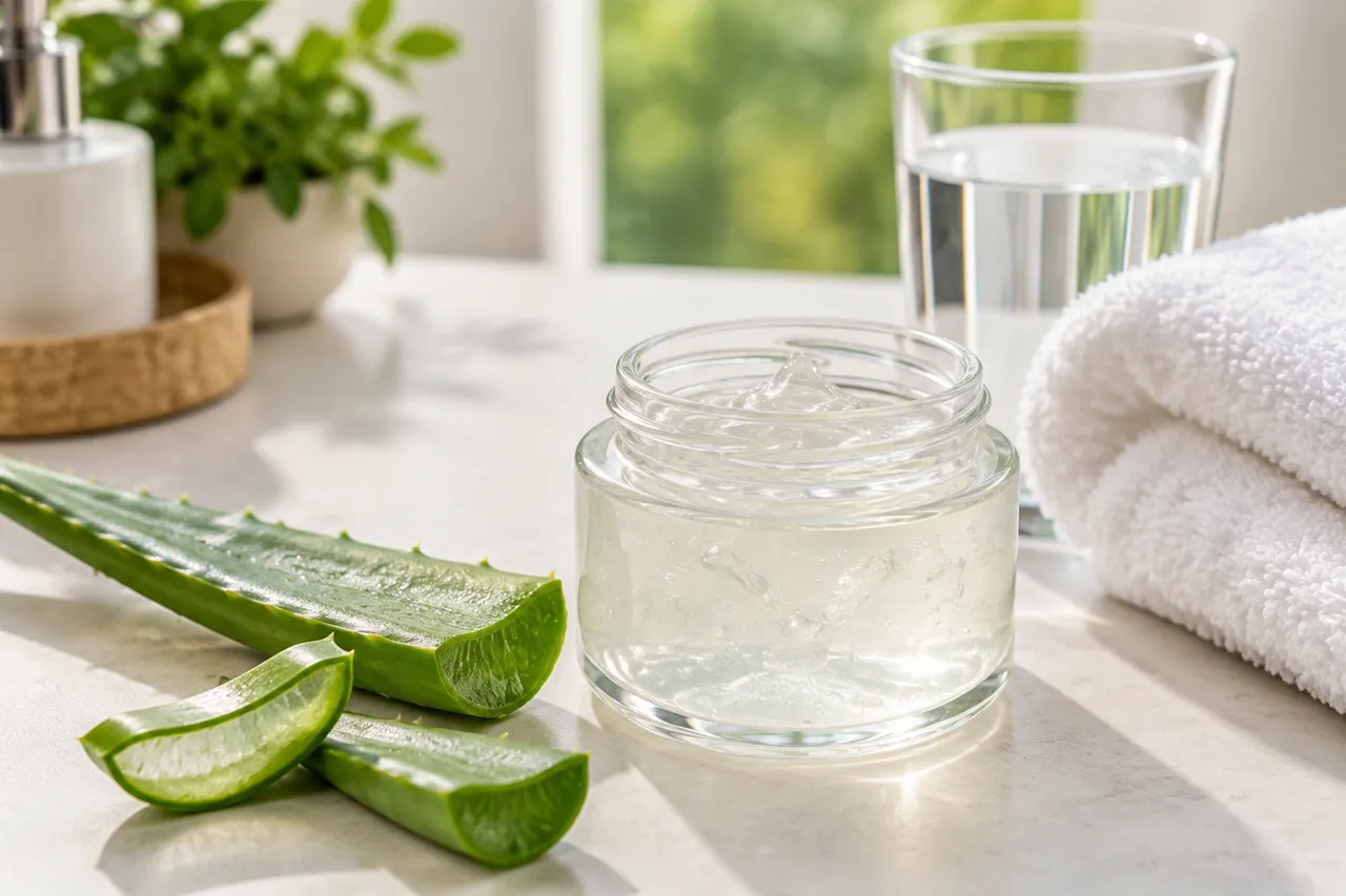 aloe vera pentru piele sensibilizată după expunerea la soare