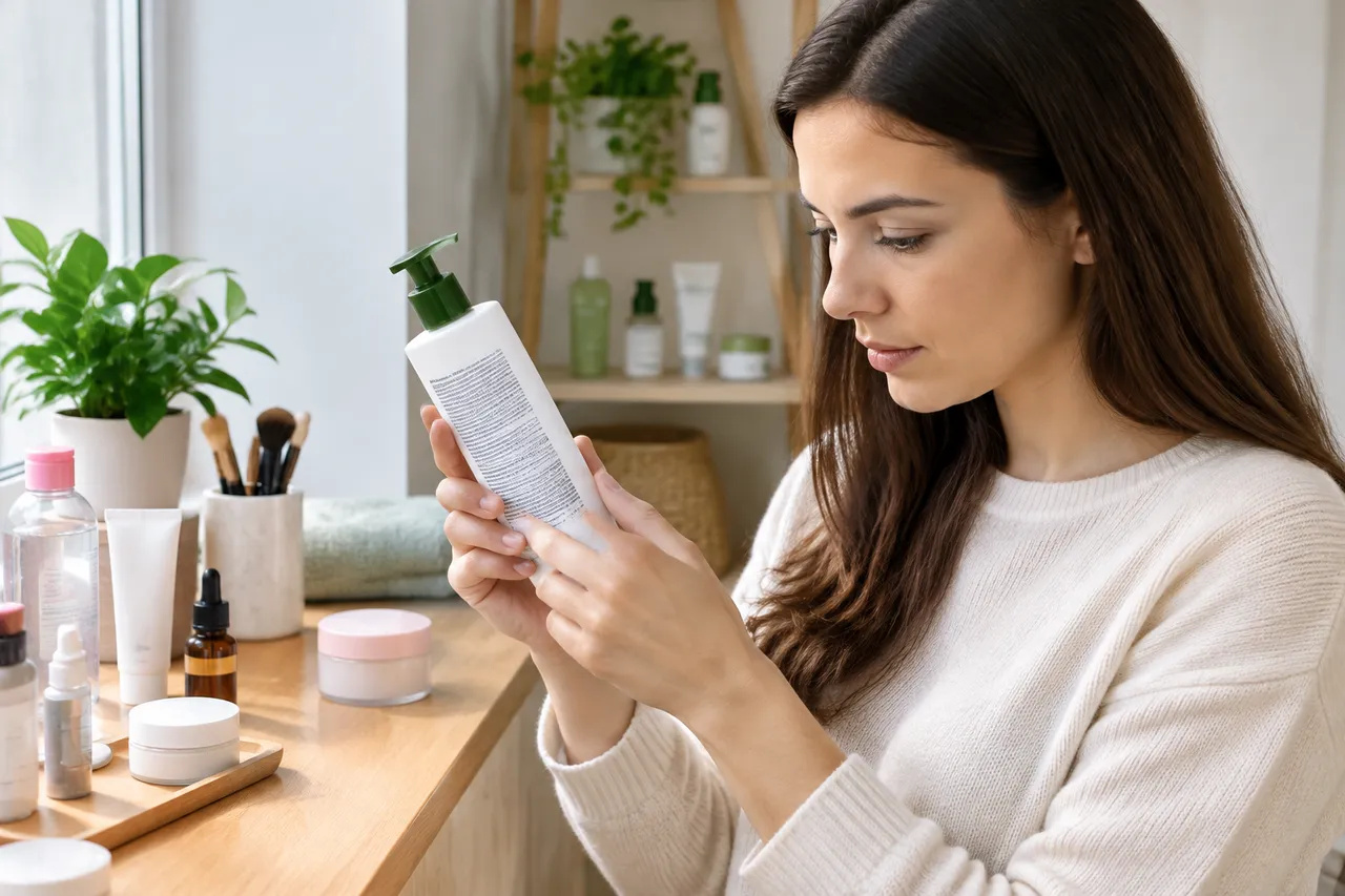 citirea listei INCI de pe cosmetice