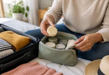 Cosmetice solide pentru călătorii fără plastic și fără compromisuri inutile Cosmetice solide pentru călătorii fără plastic și fără compromisuri inutile